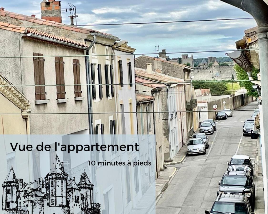 Spacieux, Climatise, Quartier Calme, Proche Chateau, Le Cocon De Joy Carcassonne Bagian luar foto